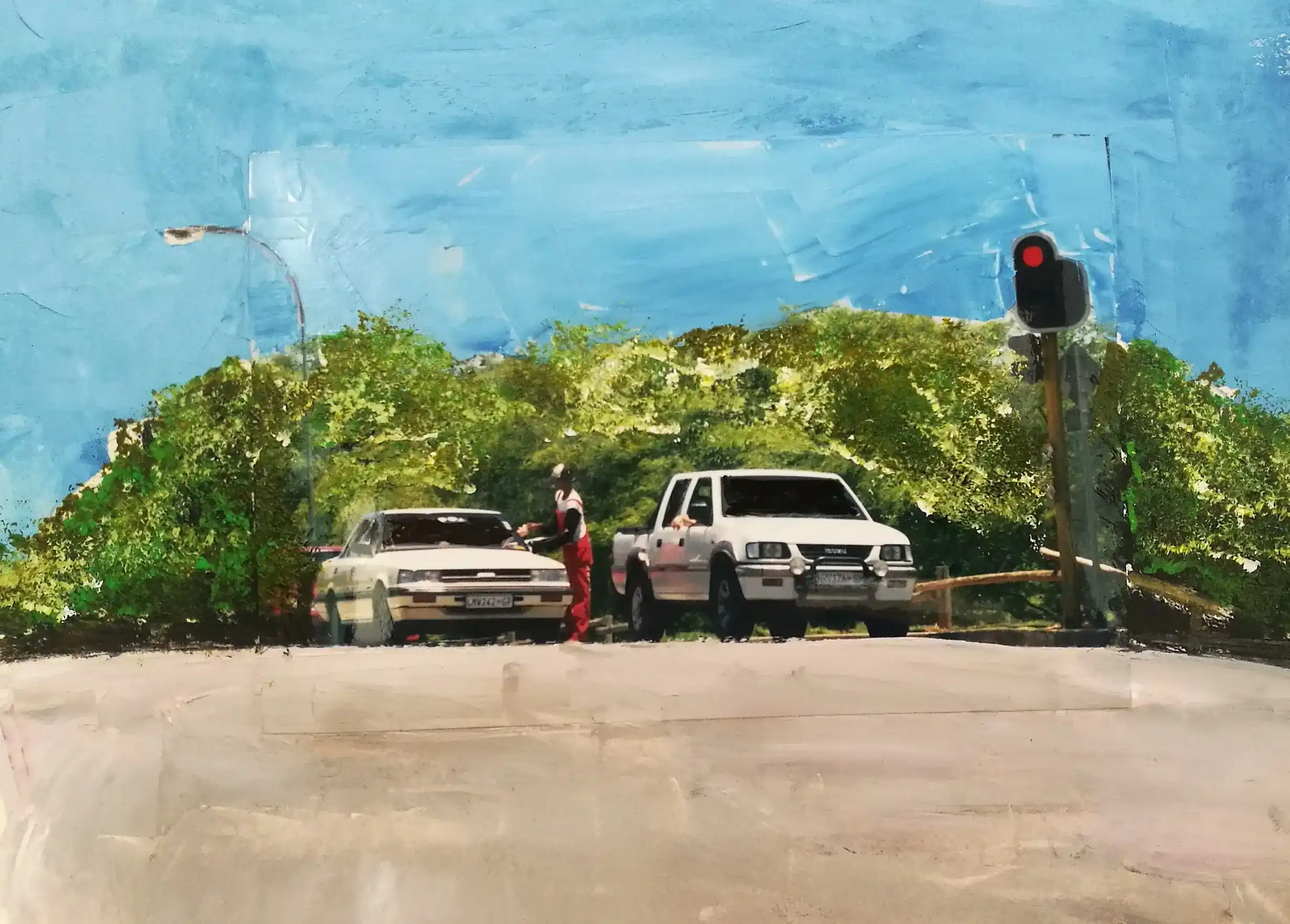 Roadscape 01 painting